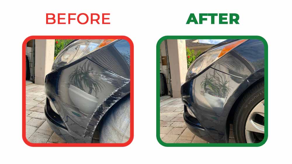 Scratch and Dent Repair Before and After