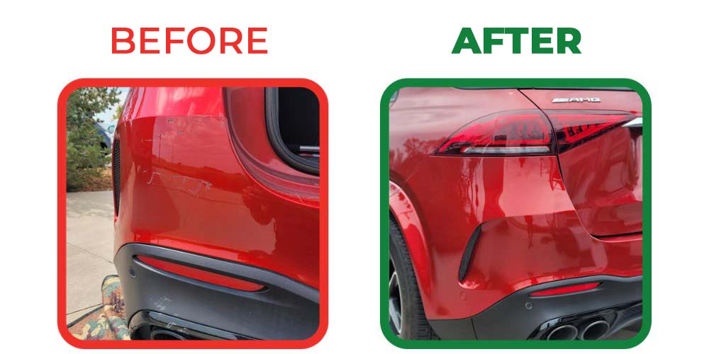 columbia sc scratch and Dent Repair Before and After