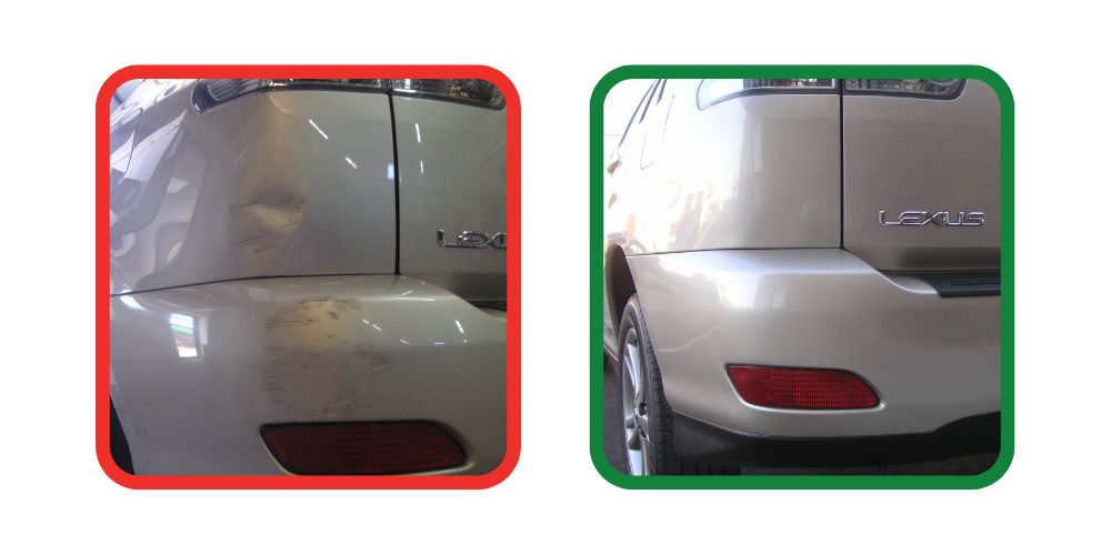 birmingham Scratch and Dent Repair Before and After